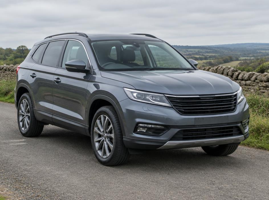 SUVs transported by CPS Transport